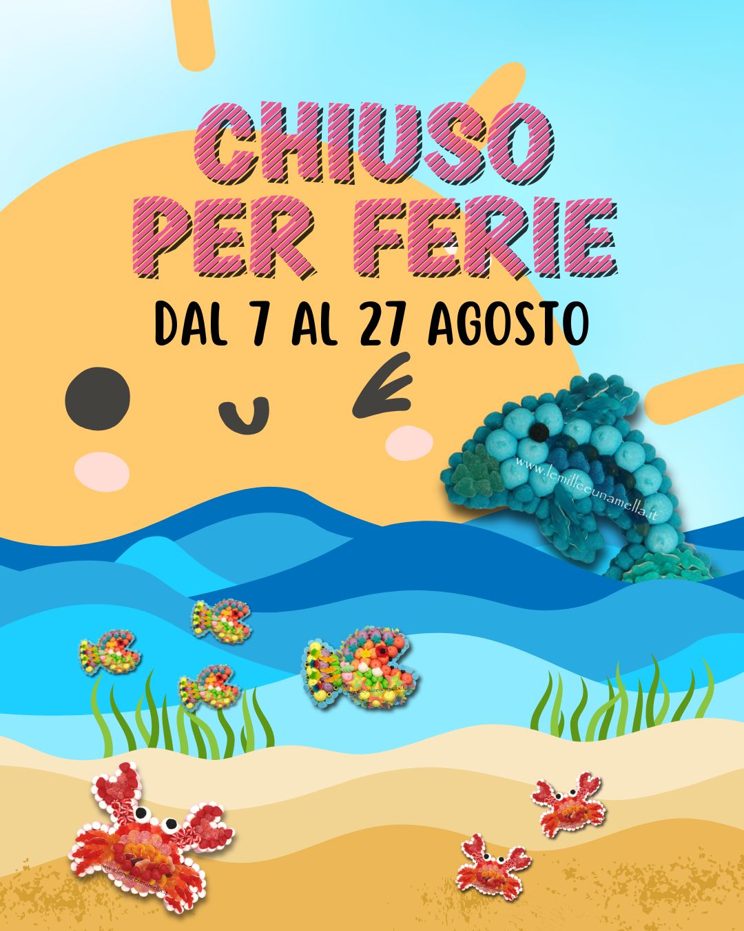 Chiusura Estiva 2025 - Le Mille e una Mella Caramelleria a Como