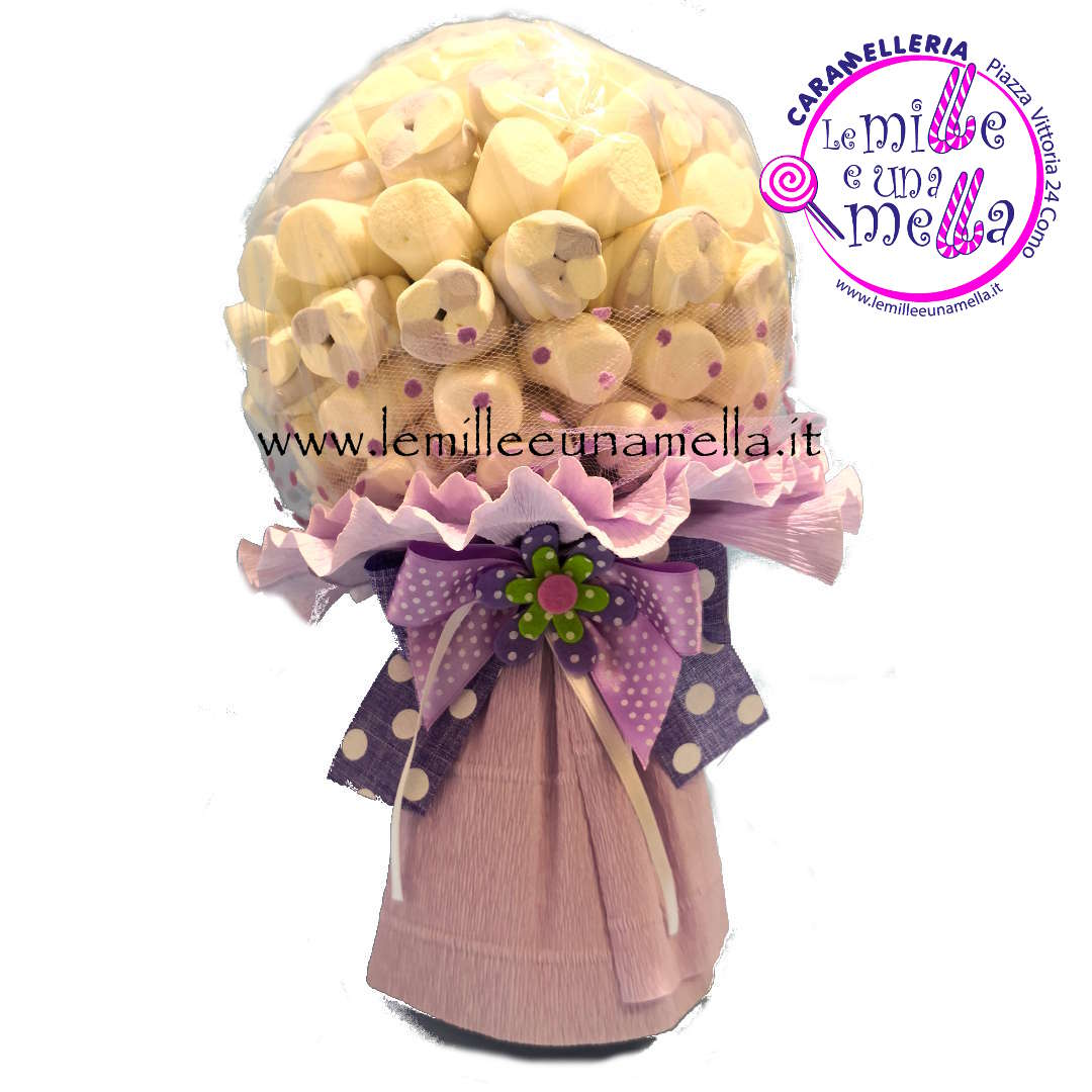 bouquet marshmallow sposa matrimonio vendita online