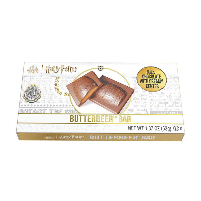 tavoletta cioccolato Burrobirra Butterbeer Bar Harry Potter Jelly Belly vendita online Le Mille e una Mella