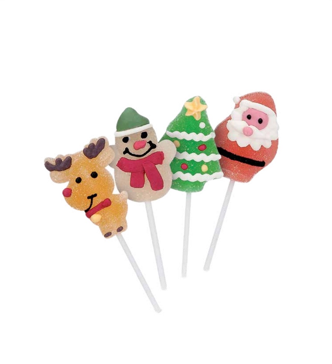 mini Christmas pop lecca Natale gelatina vendita online Le Mille e una Mella