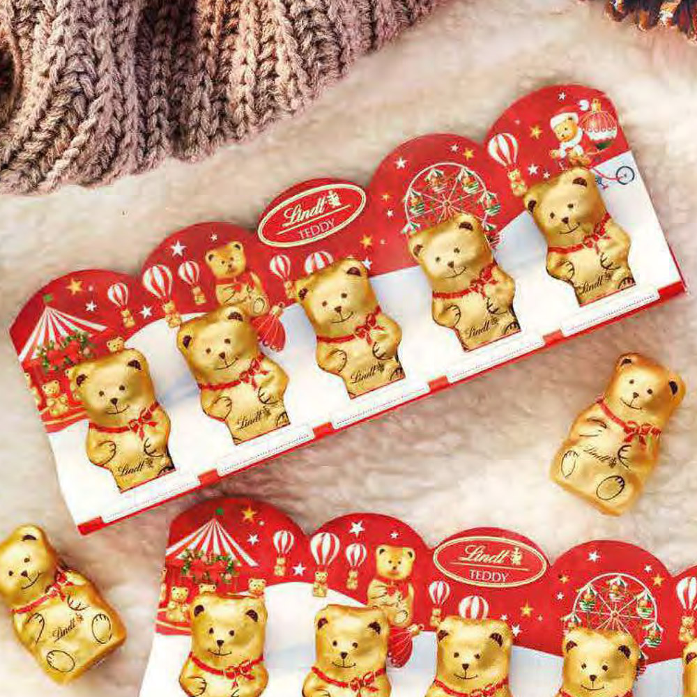 mini orsetti Lindt cioccolato Natale vendita online Le Mille e una Mella