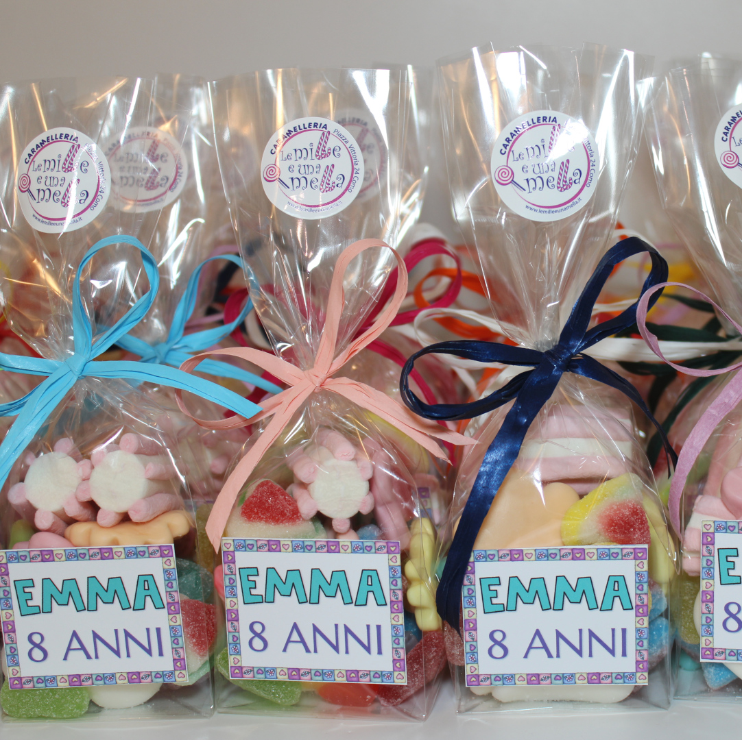 regali fine festa party favor caramelle vendita online Le Mille e una Mella