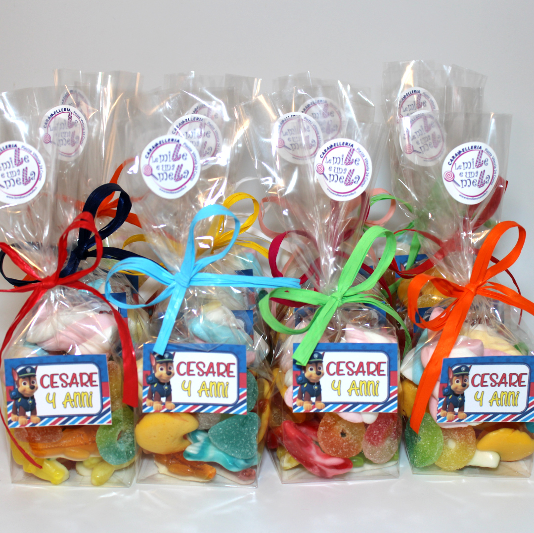 regali fine festa party favor caramelle vendita online Le Mille e una Mella
