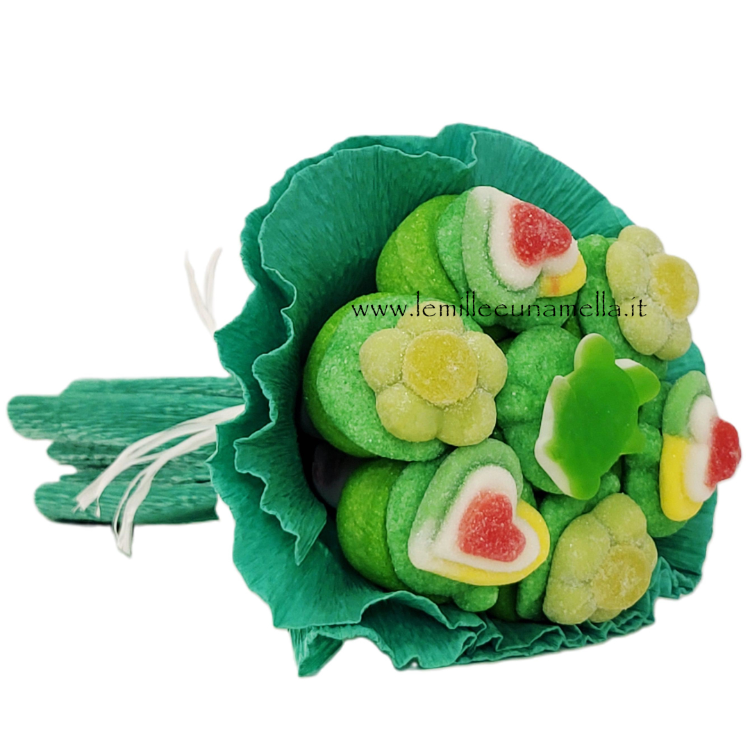 bouquet caramelle gommose marshmallow vendita online Le Mille e una Mella
