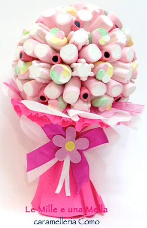 bouquet marshmallow sposa matrimonio vendita online