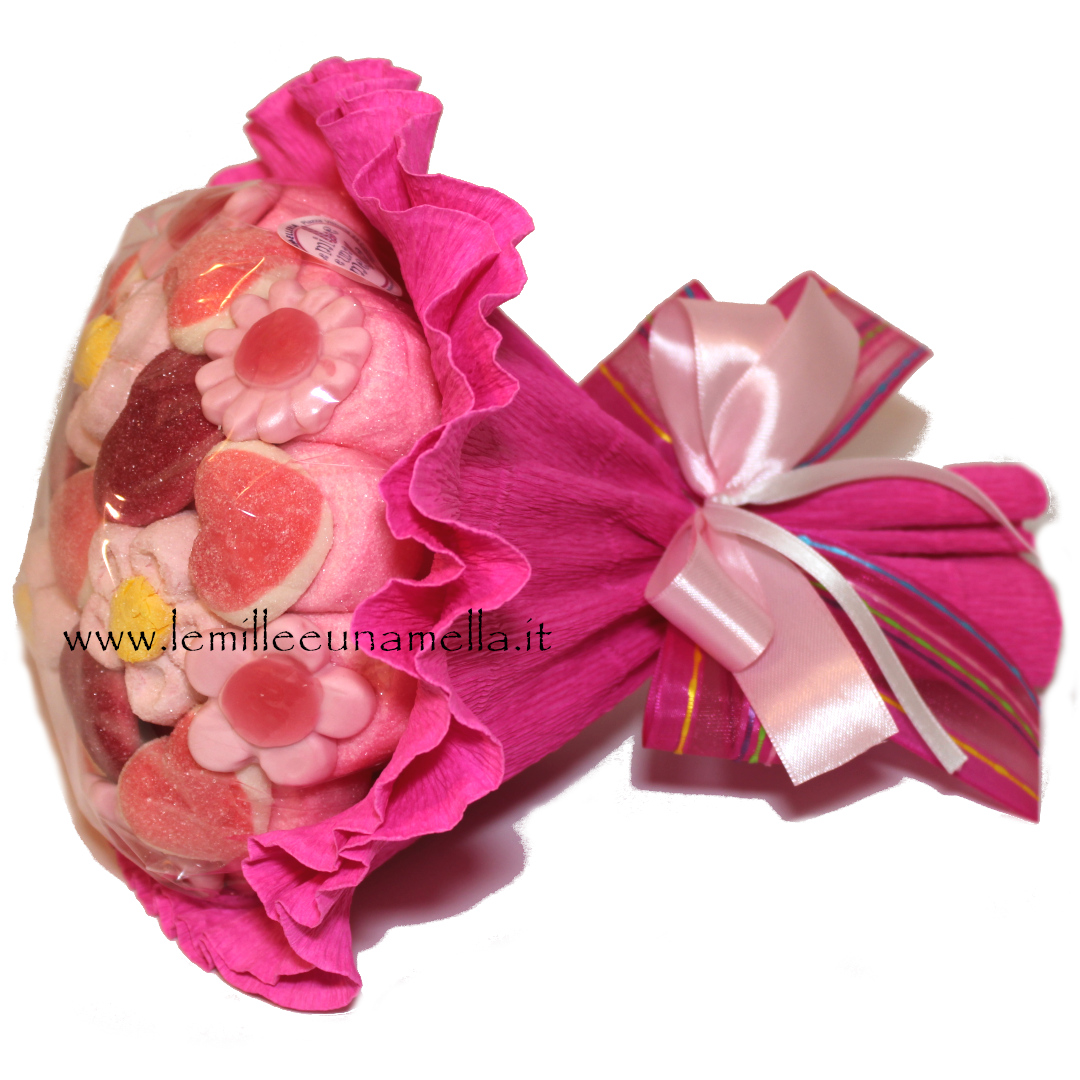 bouquet marshmallow caramelle gommose vendita online Le Mille e una Mella