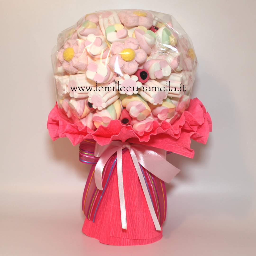 bouquet di marshmallow vendita online Le Mille e una Mella
