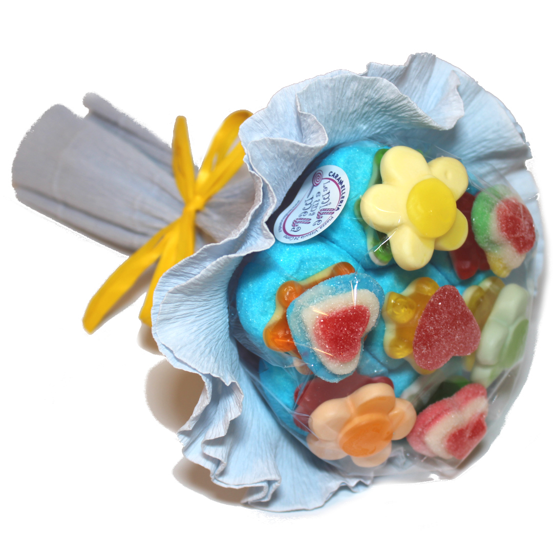 bouquet di caramelle marshmallow vendita online Le Mille e una Mella