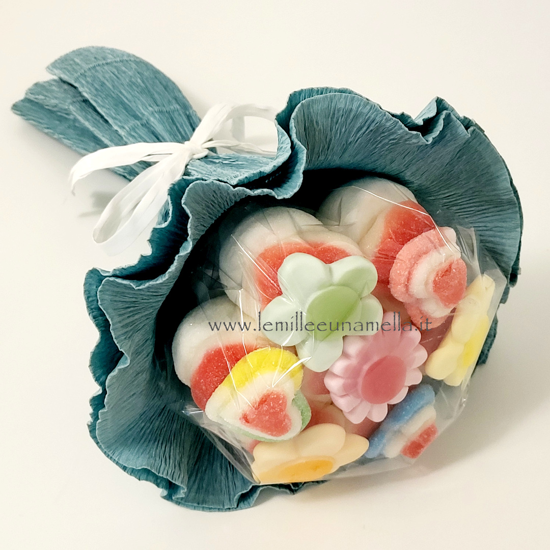bouquet di caramelle marshmallow vendita online Le Mille e una Mella