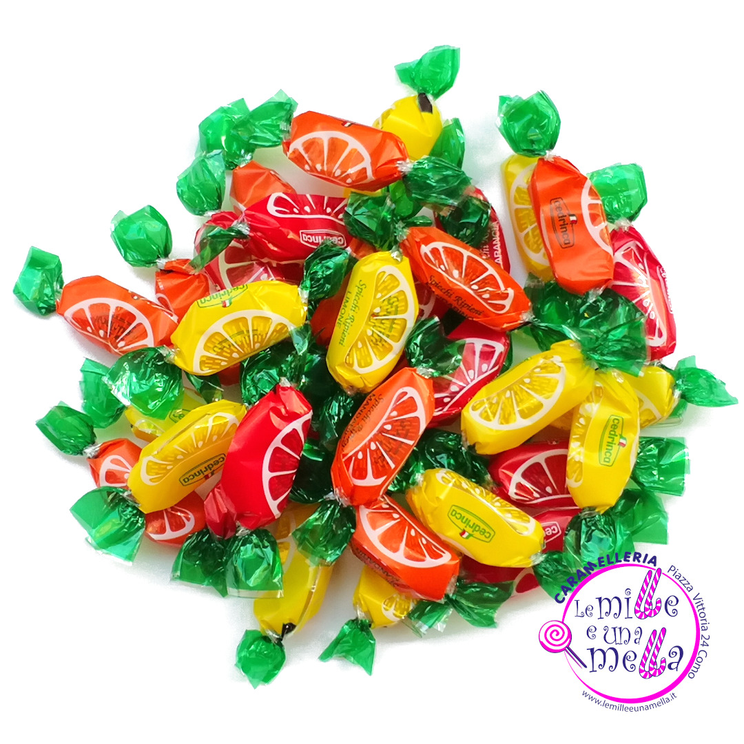 caramelle spicchi ripieni agrumi vendita online