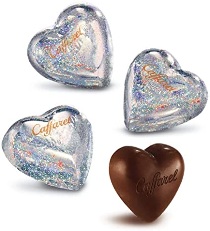 cuori argento cioccolato fondente Caffarel San Valentino vendita online Le Mille e una Mella