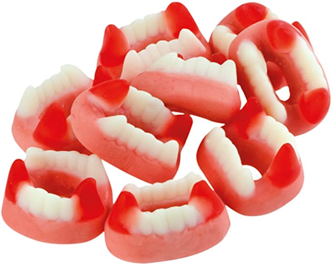 caramelle gommose denti dracula Trolli Halloween vendita online Le Mille e una Mella