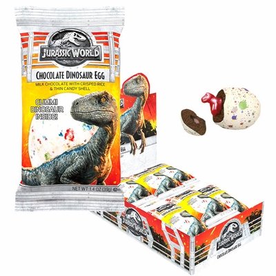 JURASSIC WORLD CHOCOLATE DINOSAUR EGG