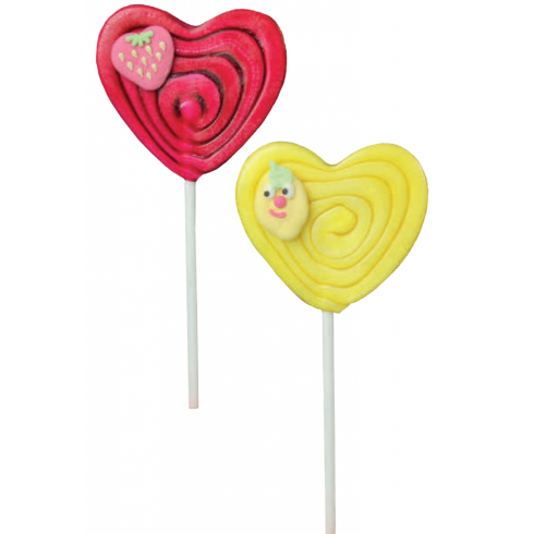 lecca lecca fruttino cuore San Valentino vendita online Le Mille e una Mella