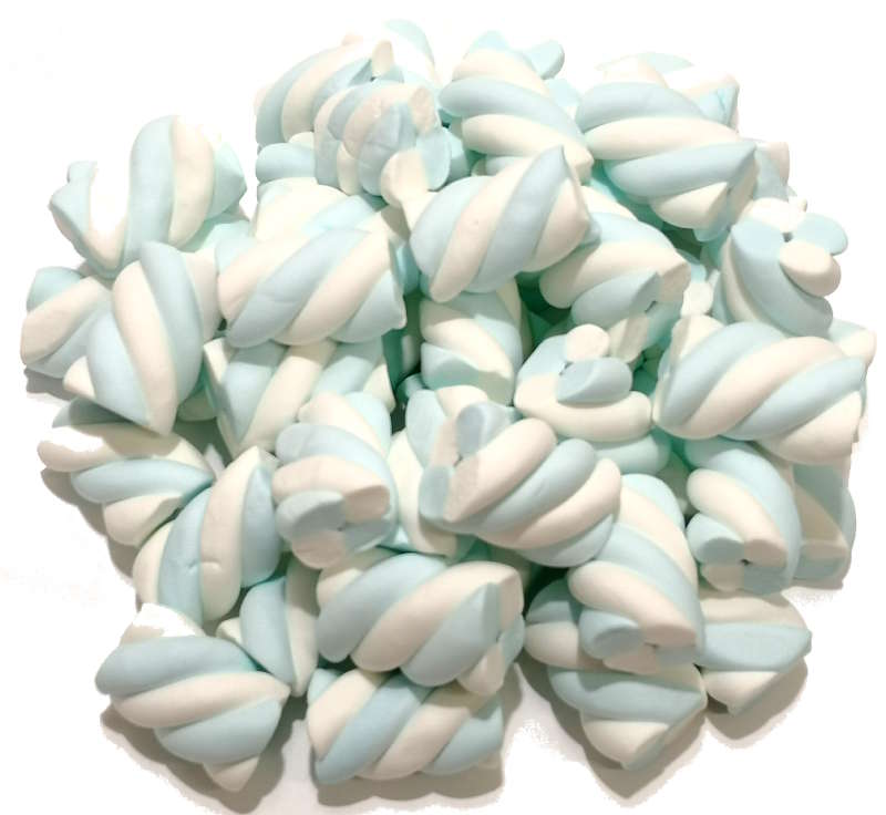caramelle marshmallow treccia azzurra Bulgari vendita online