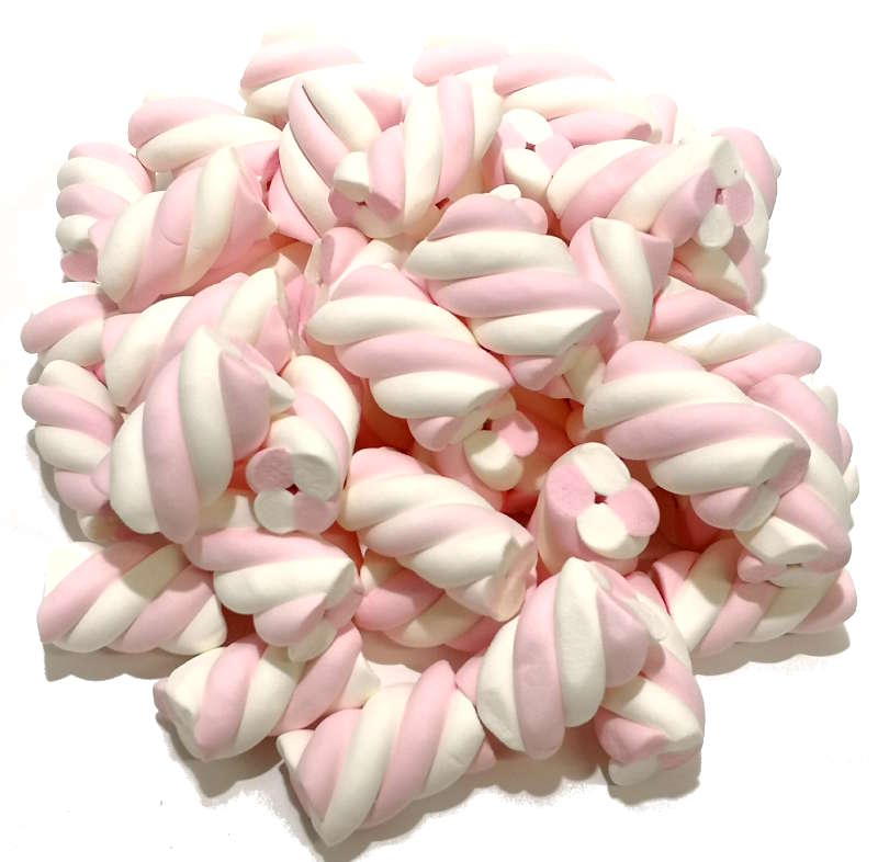 MARSHMALLOW TRECCIA BIANCA E ROSA - Le Mille e una Mella