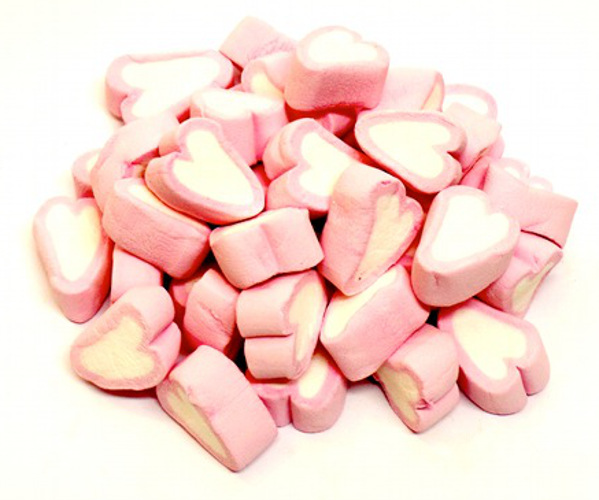 caramelle marshmallow cuori Fini vendita online