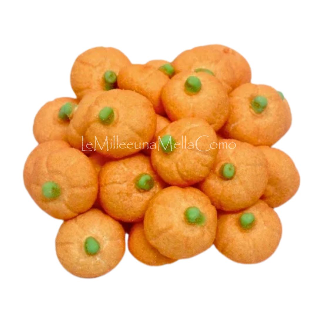 Marshmallow a forma di zucca Bulgari per Halloween Le Mille e Una Mella Como