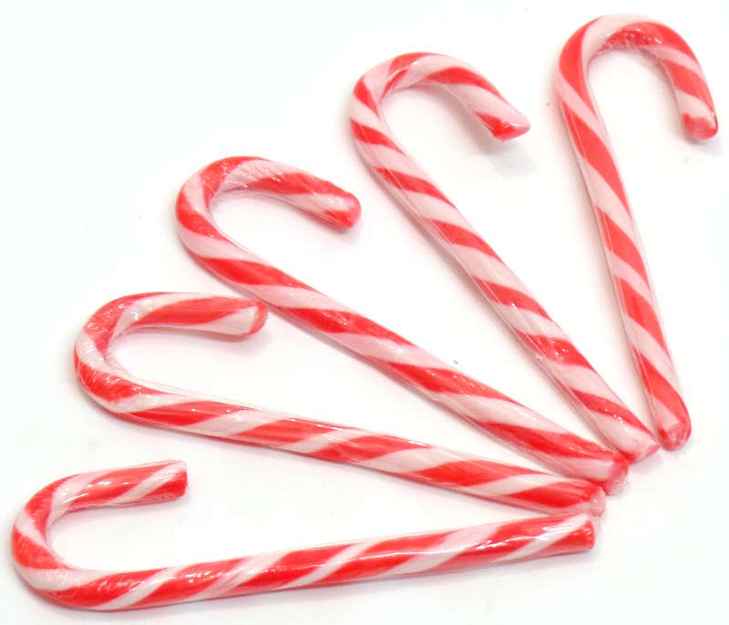 candy canes bastoncini di zucchero colorati albero di Natale vendita online Le Mille e una Mella