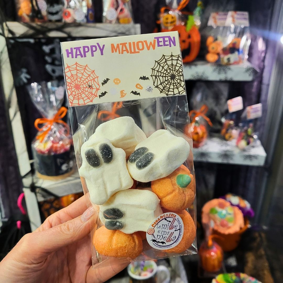 Sacchetto di marshmallow a tema Halloween 