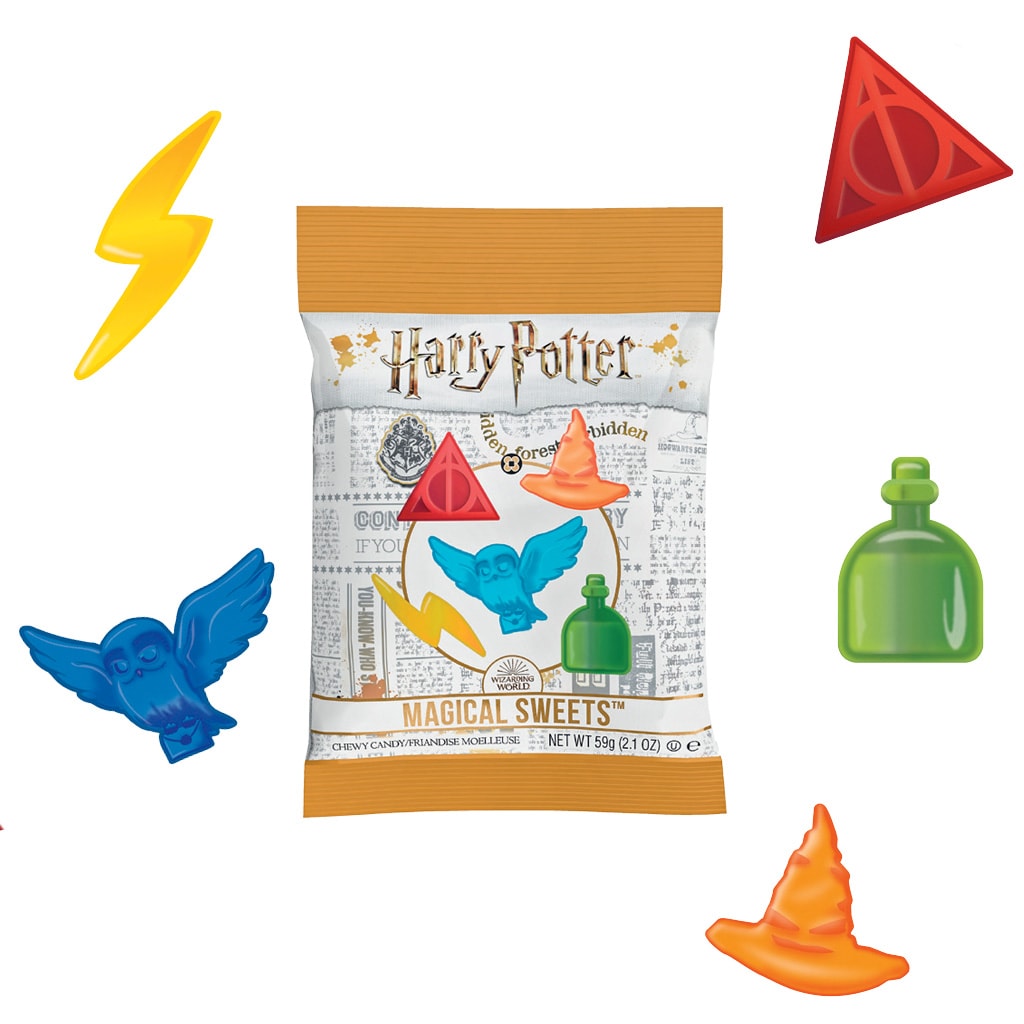 simboli magici gommosi Harry Potter Jelly Belly vendita online Le Mille e una Mella