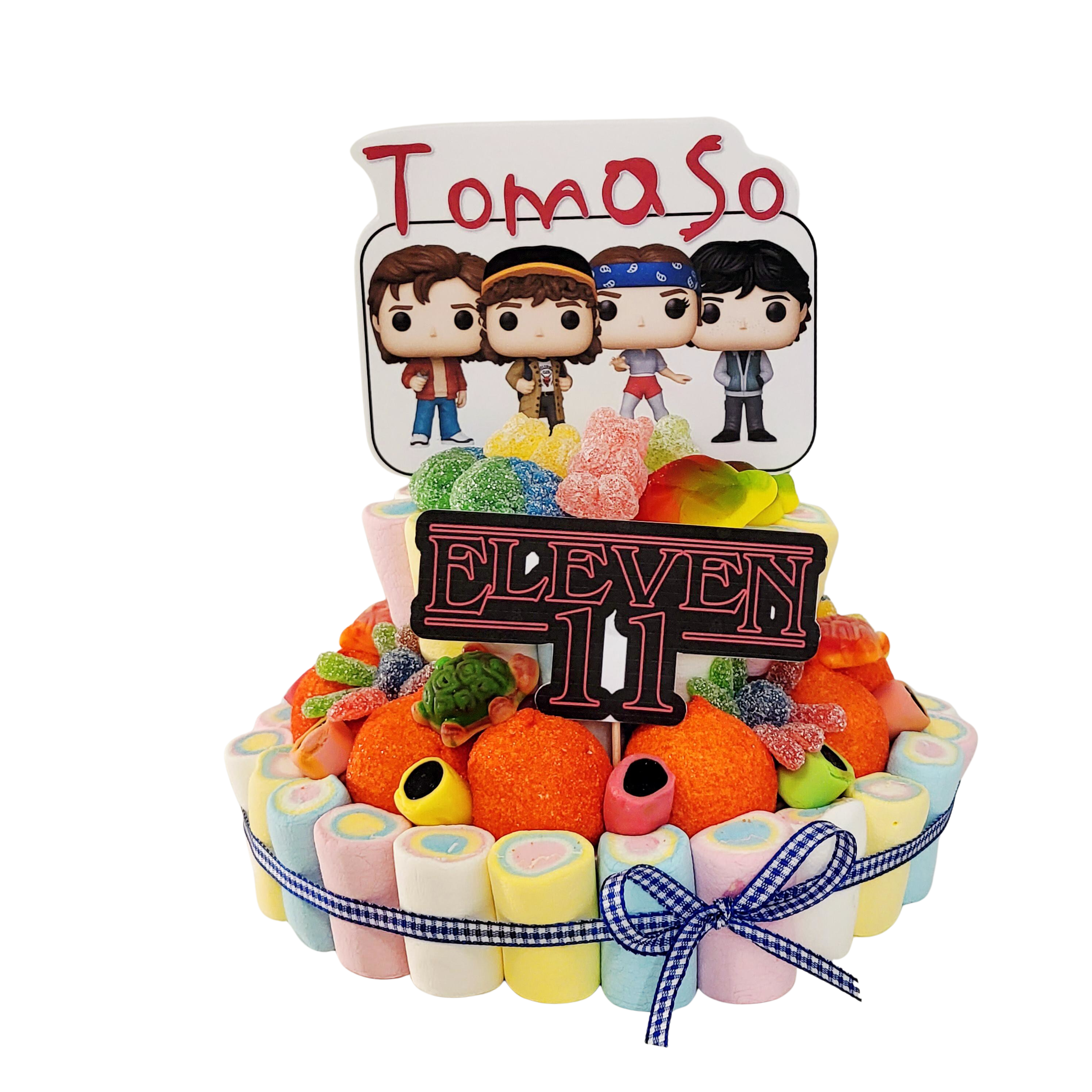 Torta di Caramelle Stranger Things Personalizzata | Le Mille e una Mella