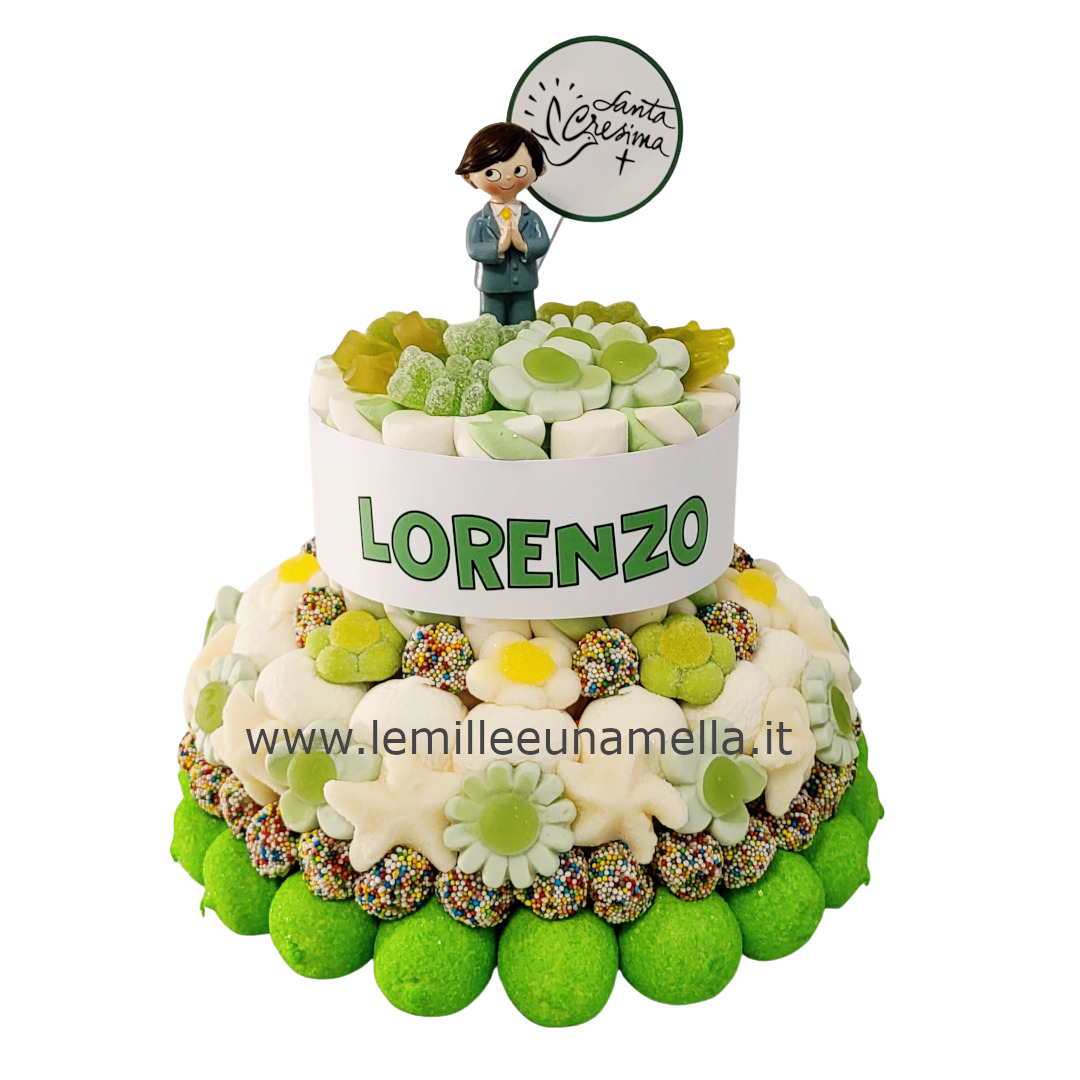 Torta di Caramelle per Cresima, Comunione e Cerimonie | Le Mille e una Mella