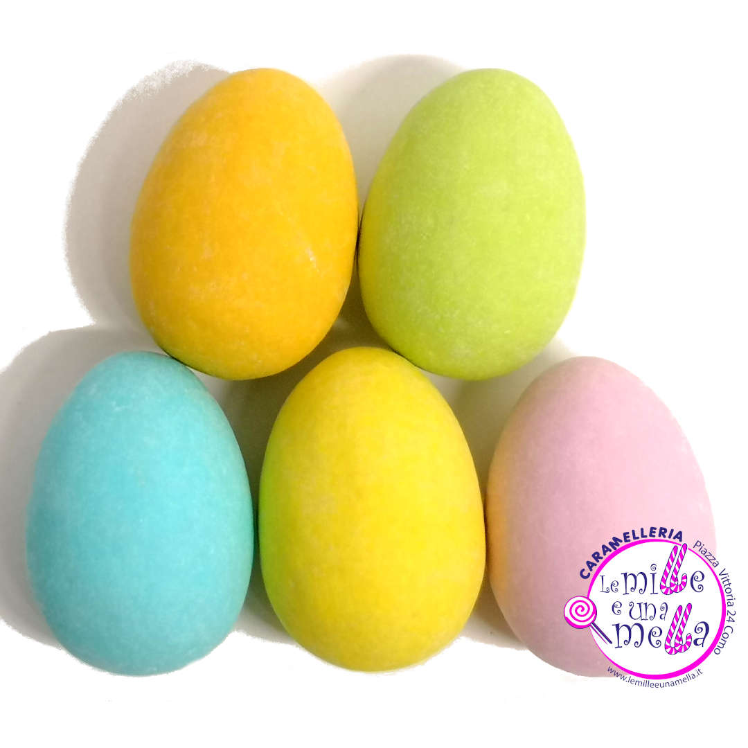 uova confettate cioccolato fondente Buratti Pasqua vendita online Le Mille e una Mella